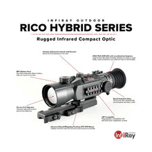 Load image into Gallery viewer, InfiRay Outdoor RICO HYBRID HYH50W 640 Resolution Dual Mode Thermal Weapon Sight
