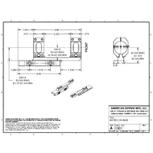 Load image into Gallery viewer, American Defense AD-RECON STD Riflescope Mount 30mm
