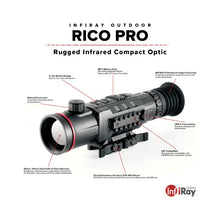 Load image into Gallery viewer, InfiRay Outdoor RICO RH50 PRO Dual FOV 50mm 640 Resolution Thermal Riflescope
