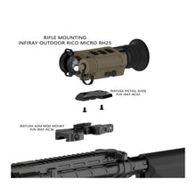 Load image into Gallery viewer, InfiRay Outdoor RICO MICRO RH25 25mm 640 Resolution Thermal Riflescope and Monocular
